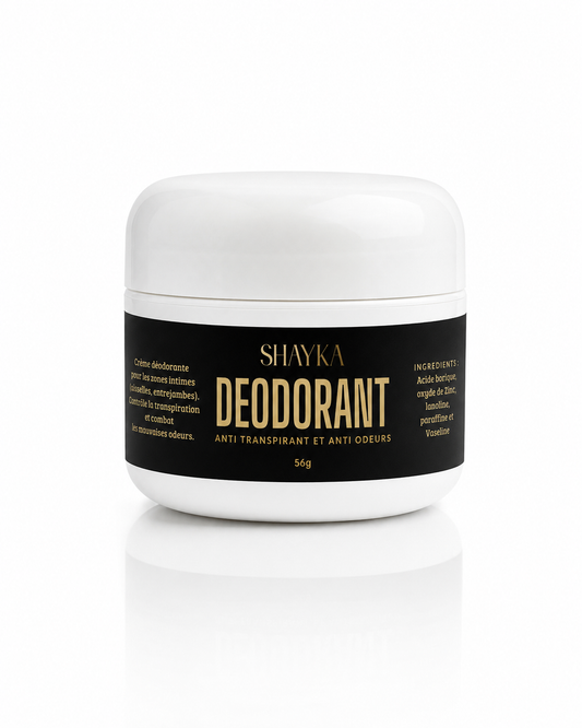 Déodorant anti transpirant & anti odeurs